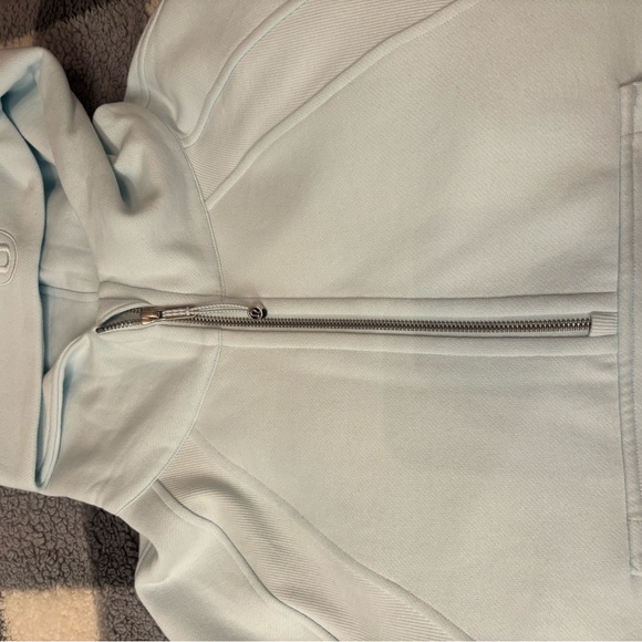 Lululemon Scuba Half-Zip Hoodie, Light Blue - Picture 2 of 3